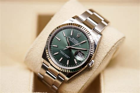 Rolex Datejust 36 126234 36mm Mint Green New .